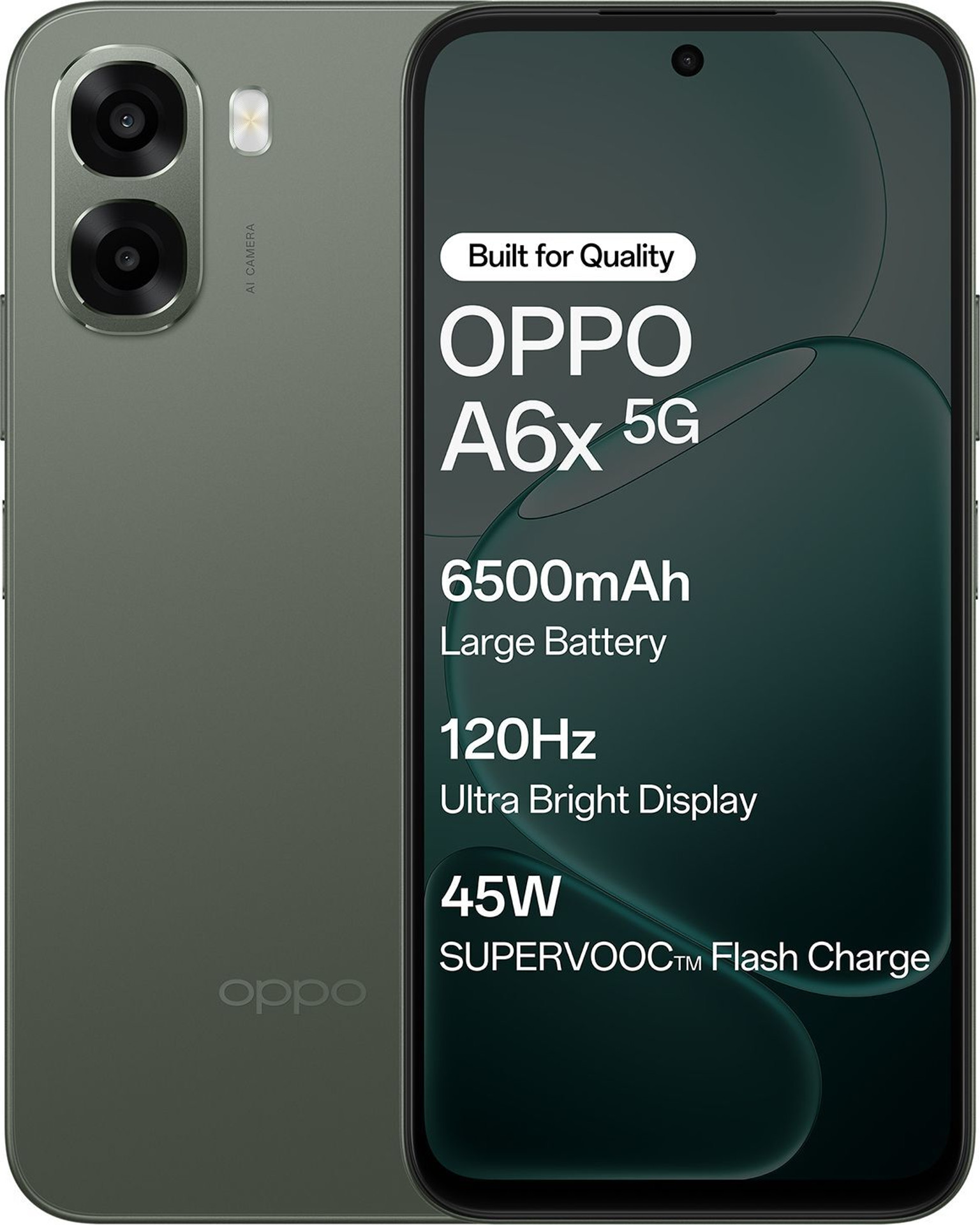 OPPO A6x 5G(6GB+128GB, Olive Green)