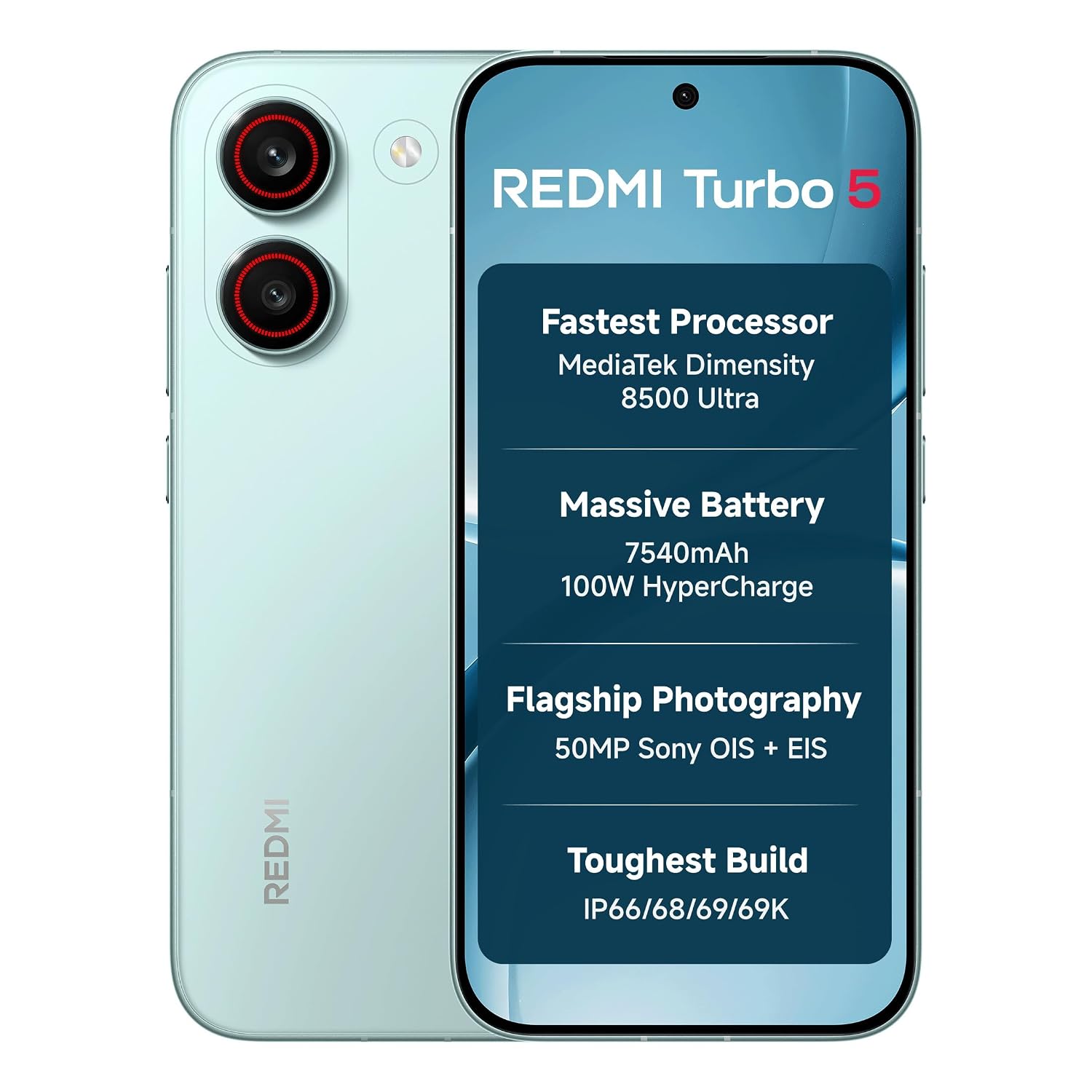 Redmi Turbo 5 5G(12GB+256GB,Nitro Blue)