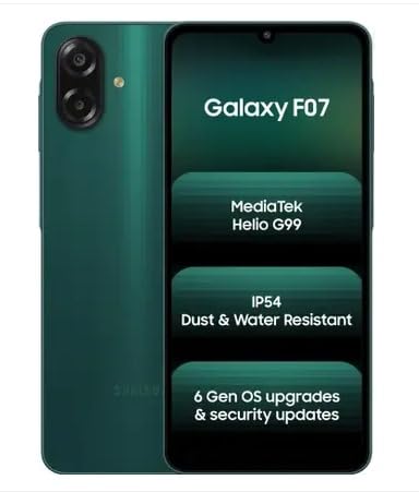 Galaxy F07 (4GB+64GB, Green)
