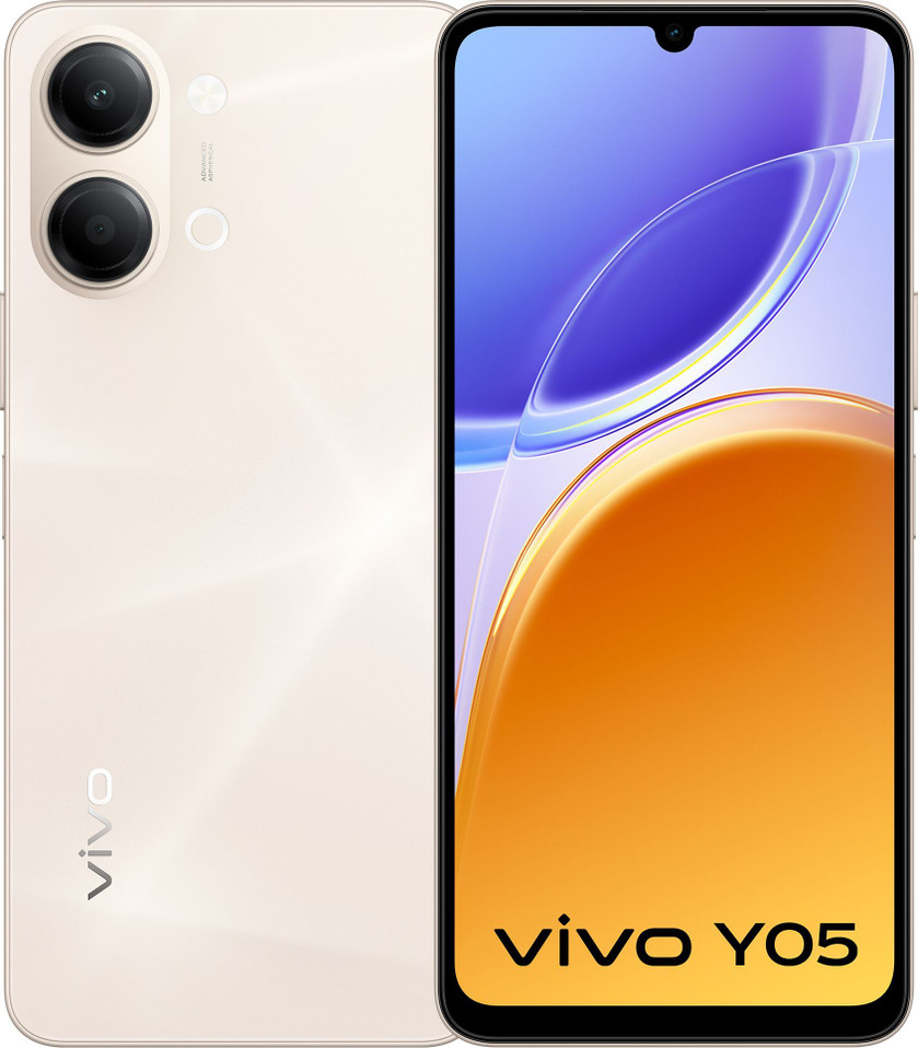 VIVO Y05 (4GB+64GB, Straw Gold)