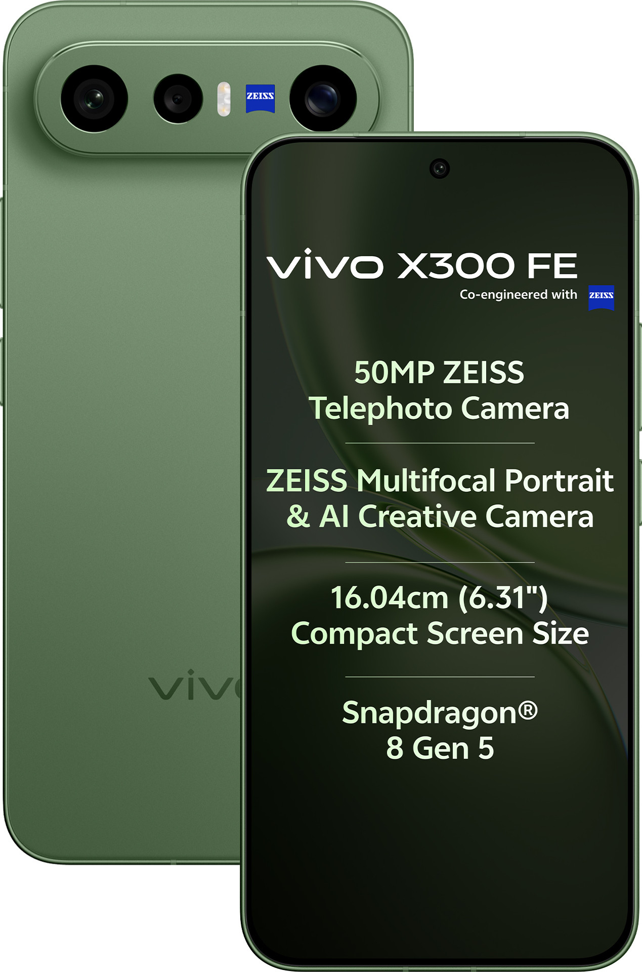 VIVO X300 FE(12GB+512GB,Urban Olive)