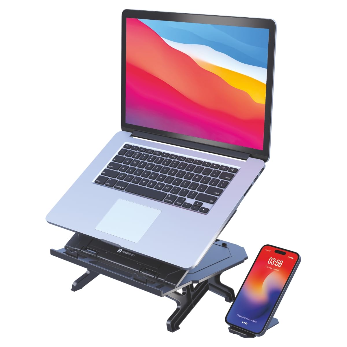 Portronics My Buddy Hexa 22 Laptop Stand