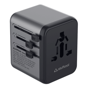 Stuffcool Jetset 20W World Travel Adapter