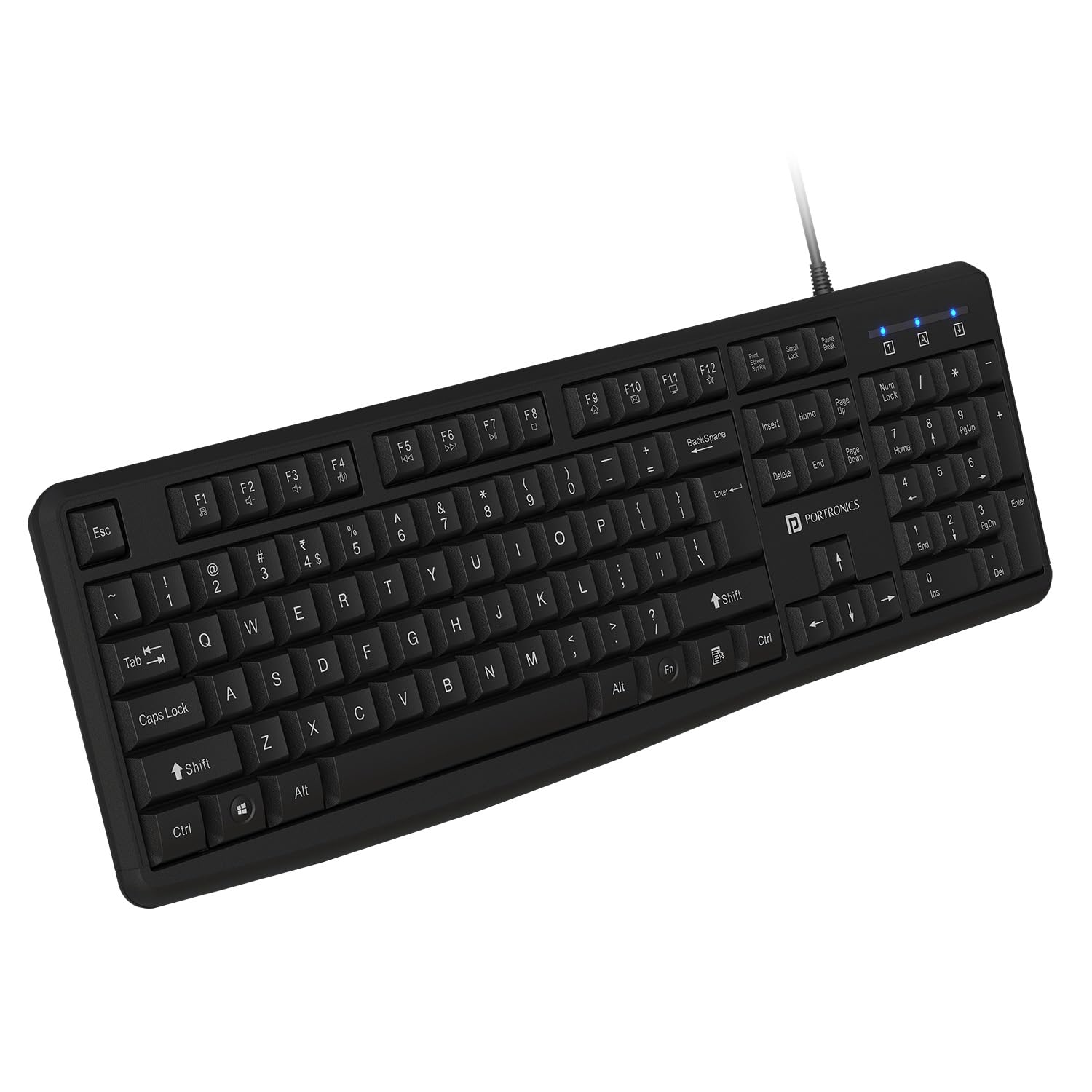 Portronics Ki-Pad 4 Wired Keyboard