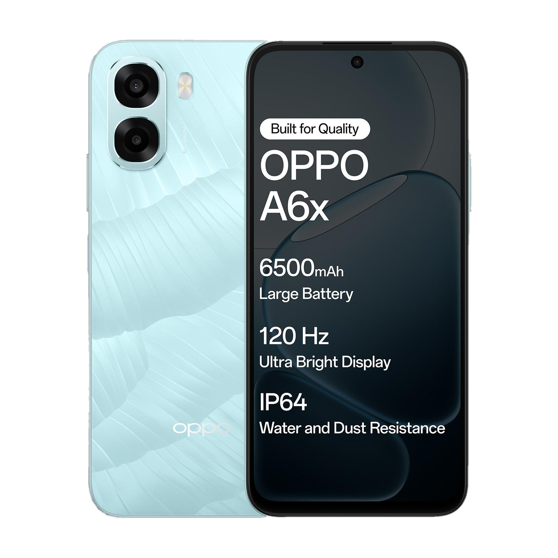 OPPO A6x(4GB+64GB, Ice Blue)