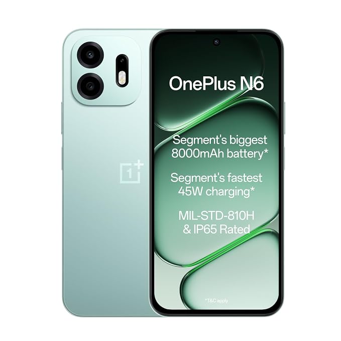 OnePlus N6 (6GB+128GB, Fresh Mint)