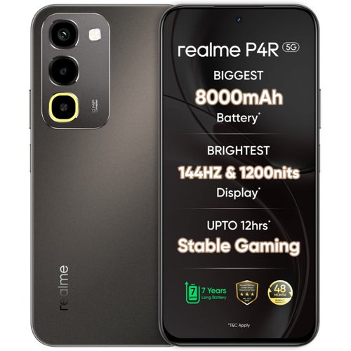 Realme P4R 5G(4GB+128GB, Titanium Glare)