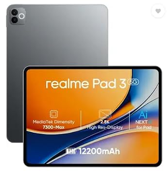 Realme Pad 3 5G (8GB+128GB, Space Grey)