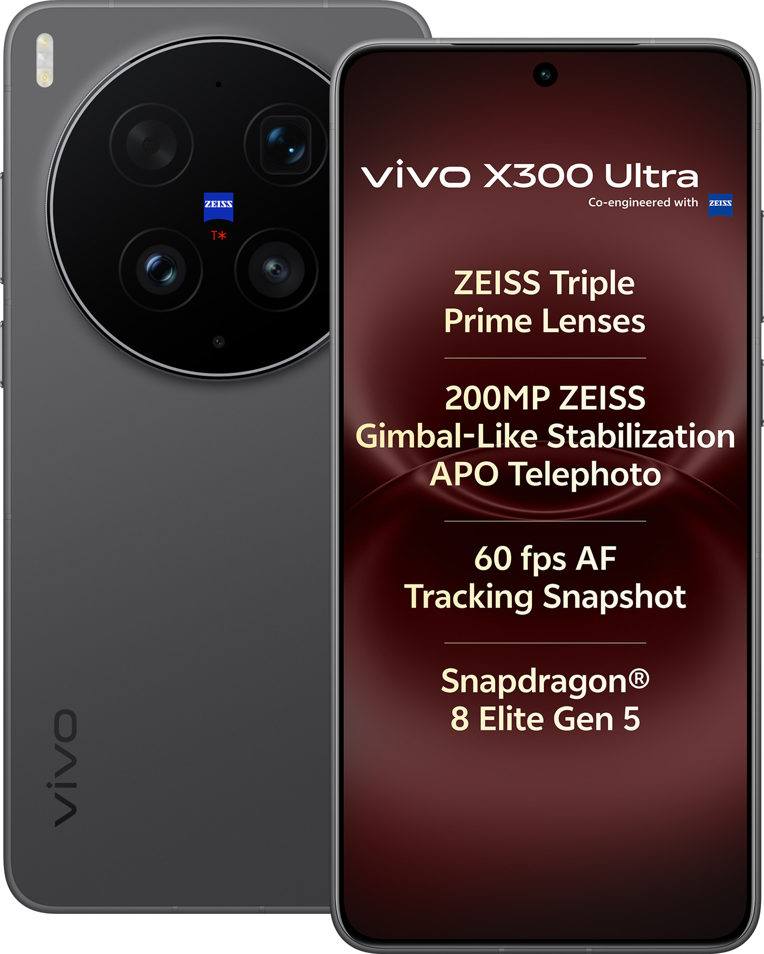 VIVO X300 Ultra 5G(16GB+512GB,Eclipse Black) with Photography Kit