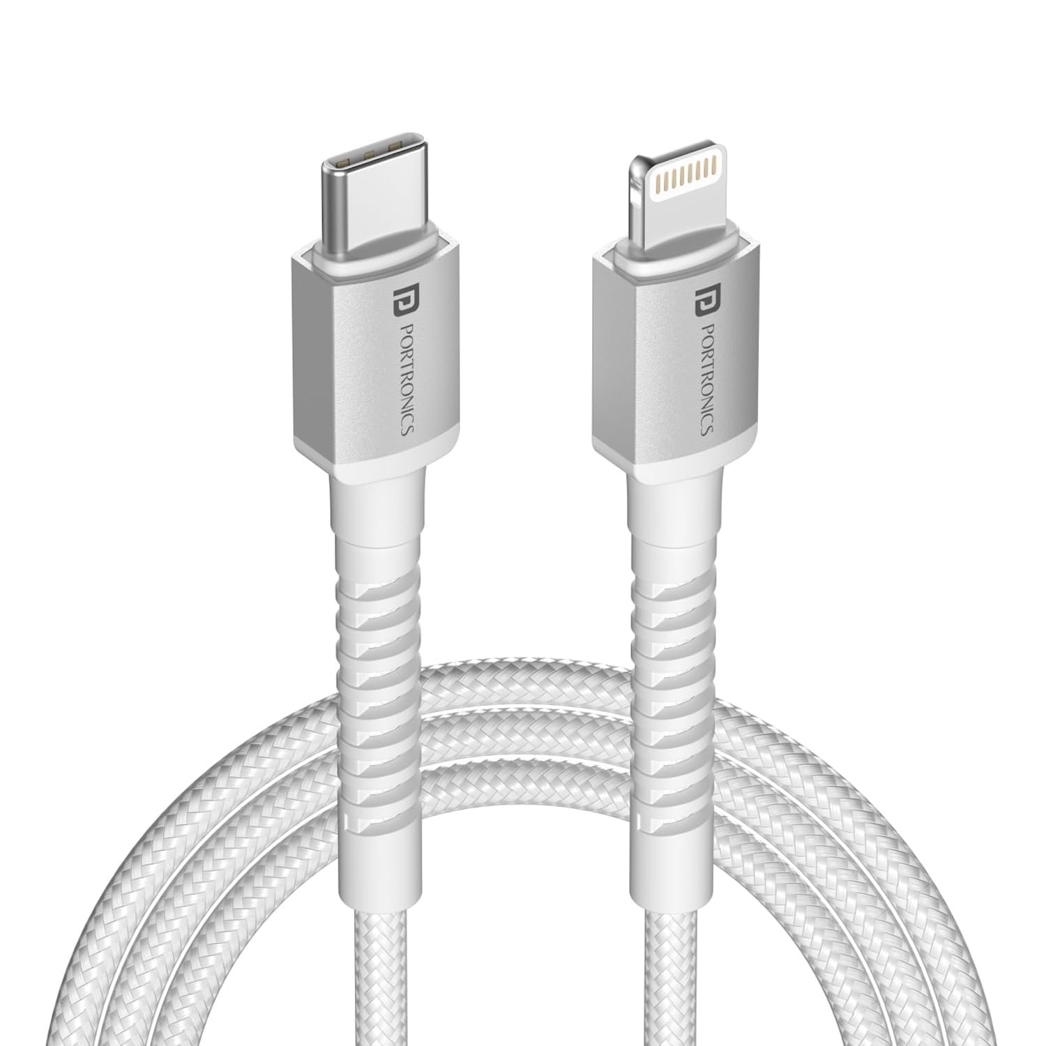 Portronics Konnect X Type-C To 8 Pin 2m Cable