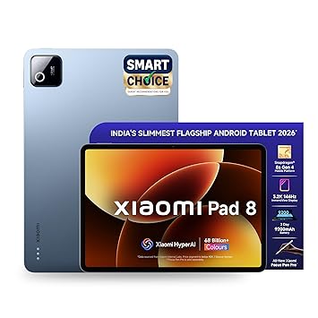 Xiaomi Pad 8 (12GB+256GB, Wi-Fi, Titanium Blue)