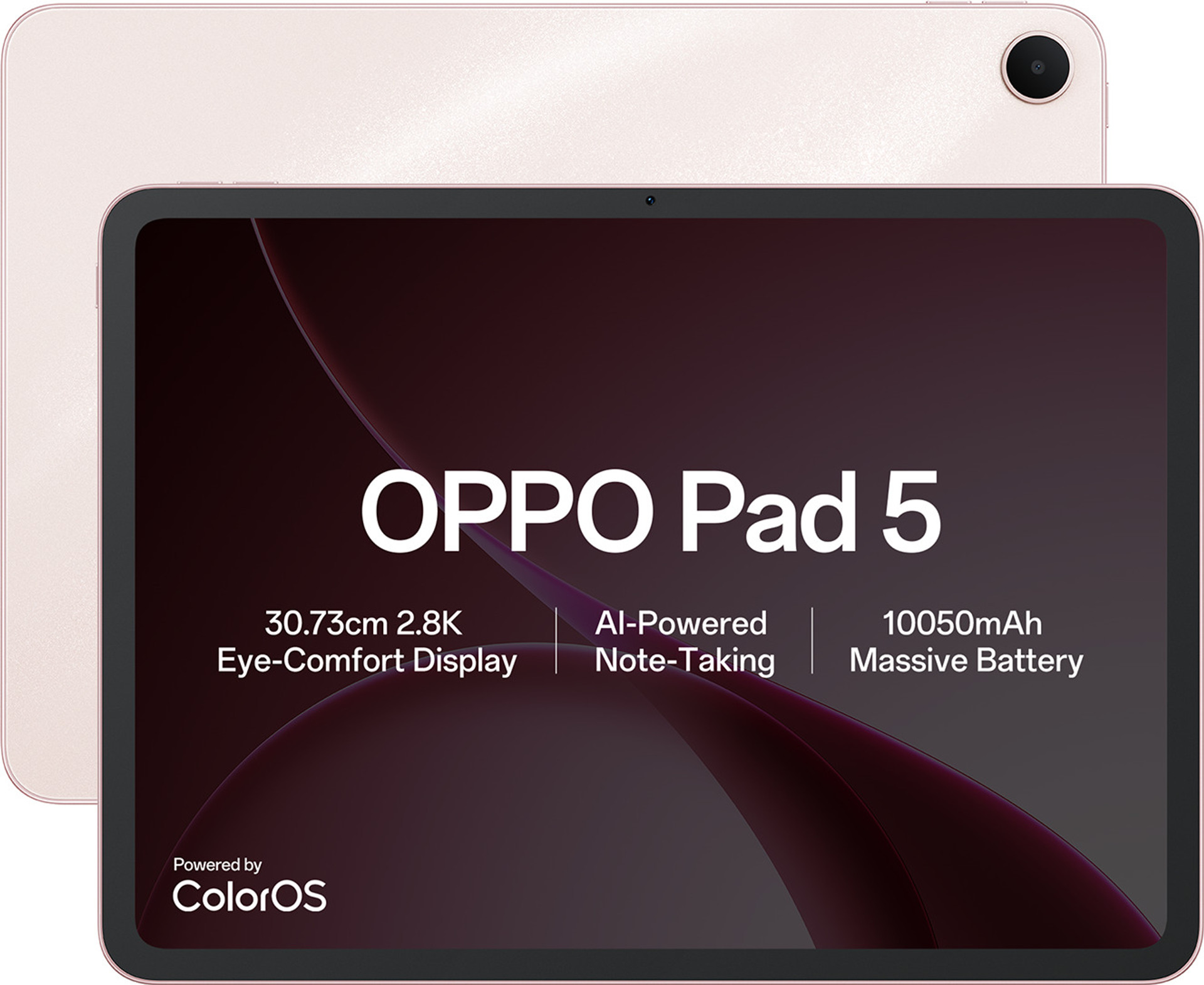 OPPO Pad 5 (8GB+128GB, Wi-Fi, Aurora Pink)
