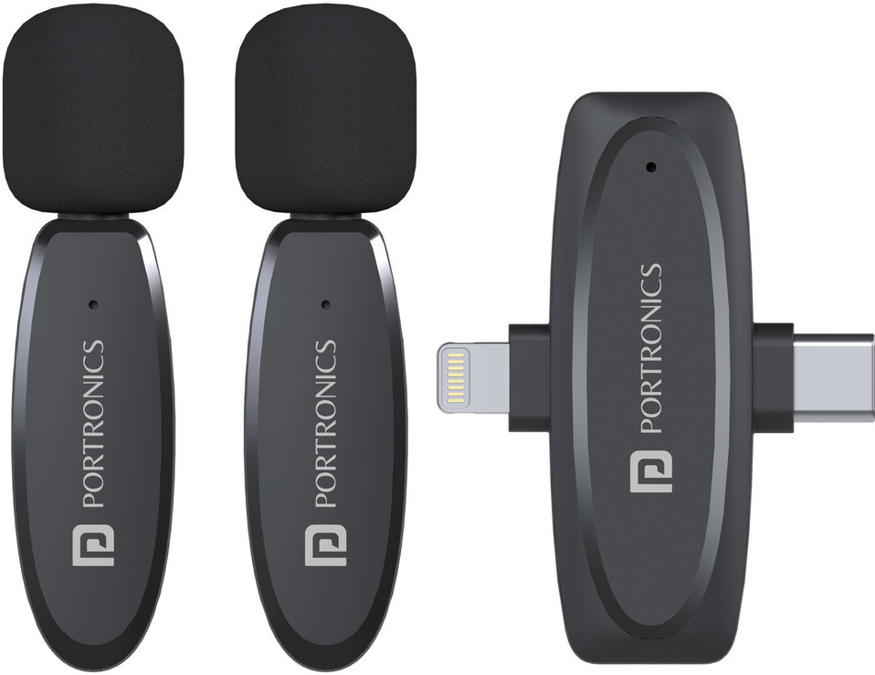 Portronics Vlogmate Wireless Microphone