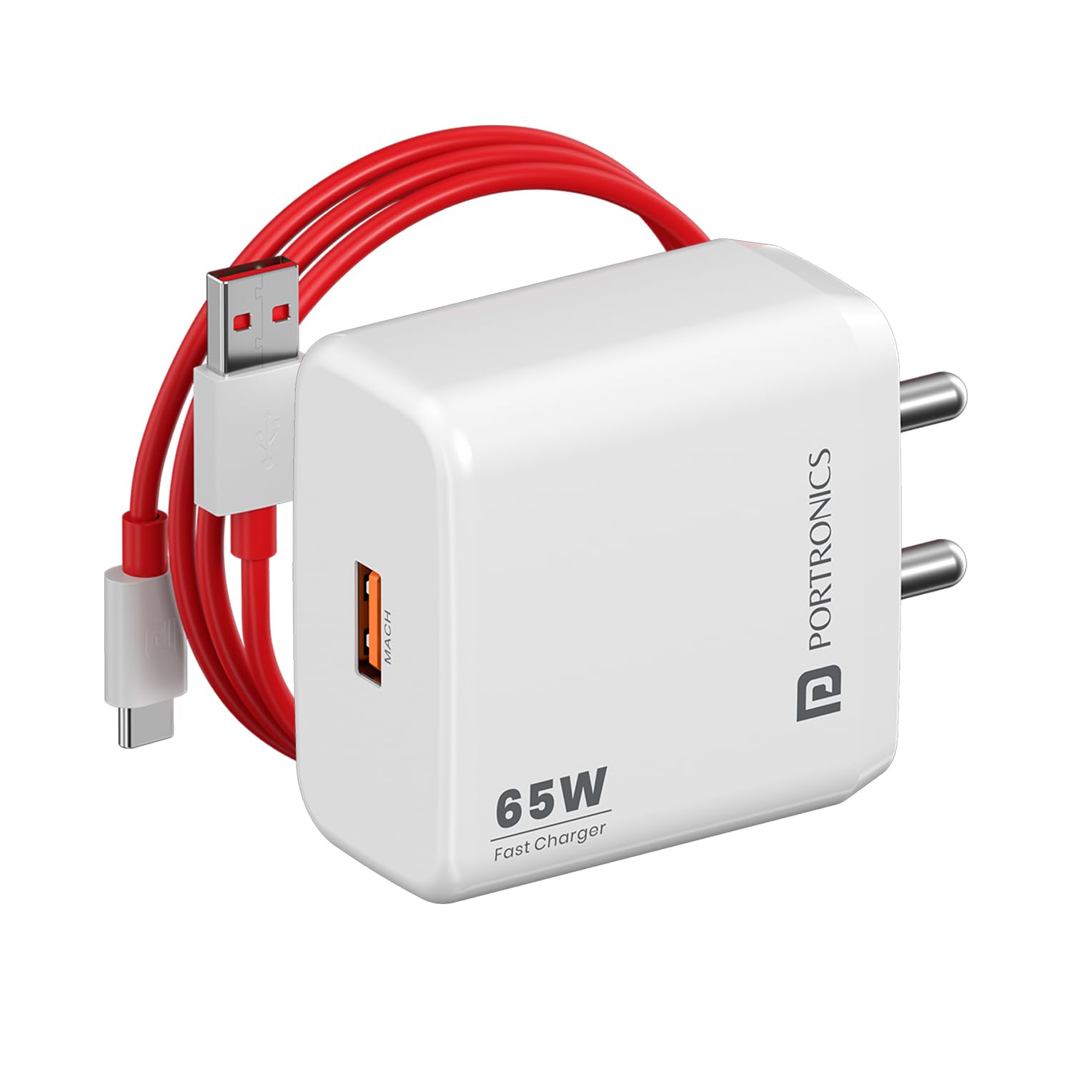 Portronics Adapto 65A Charger