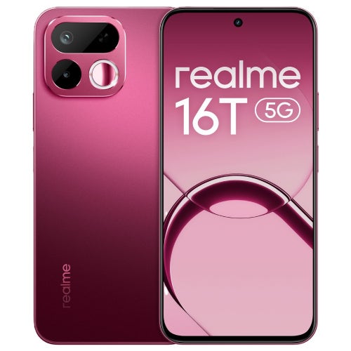 Realme 16T 5G(8GB+128GB, Starlight Red)