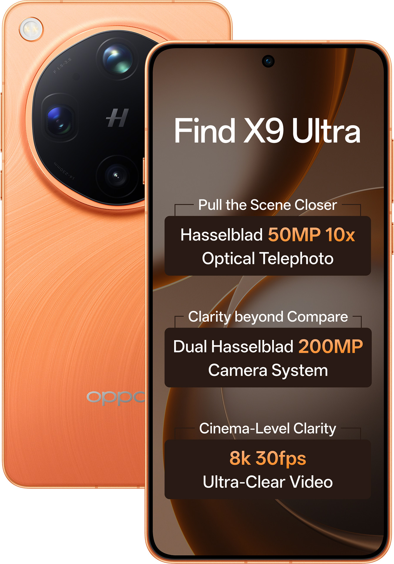 OPPO Find X9 Ultra 5G(12GB+512GB, Canyon Orange)