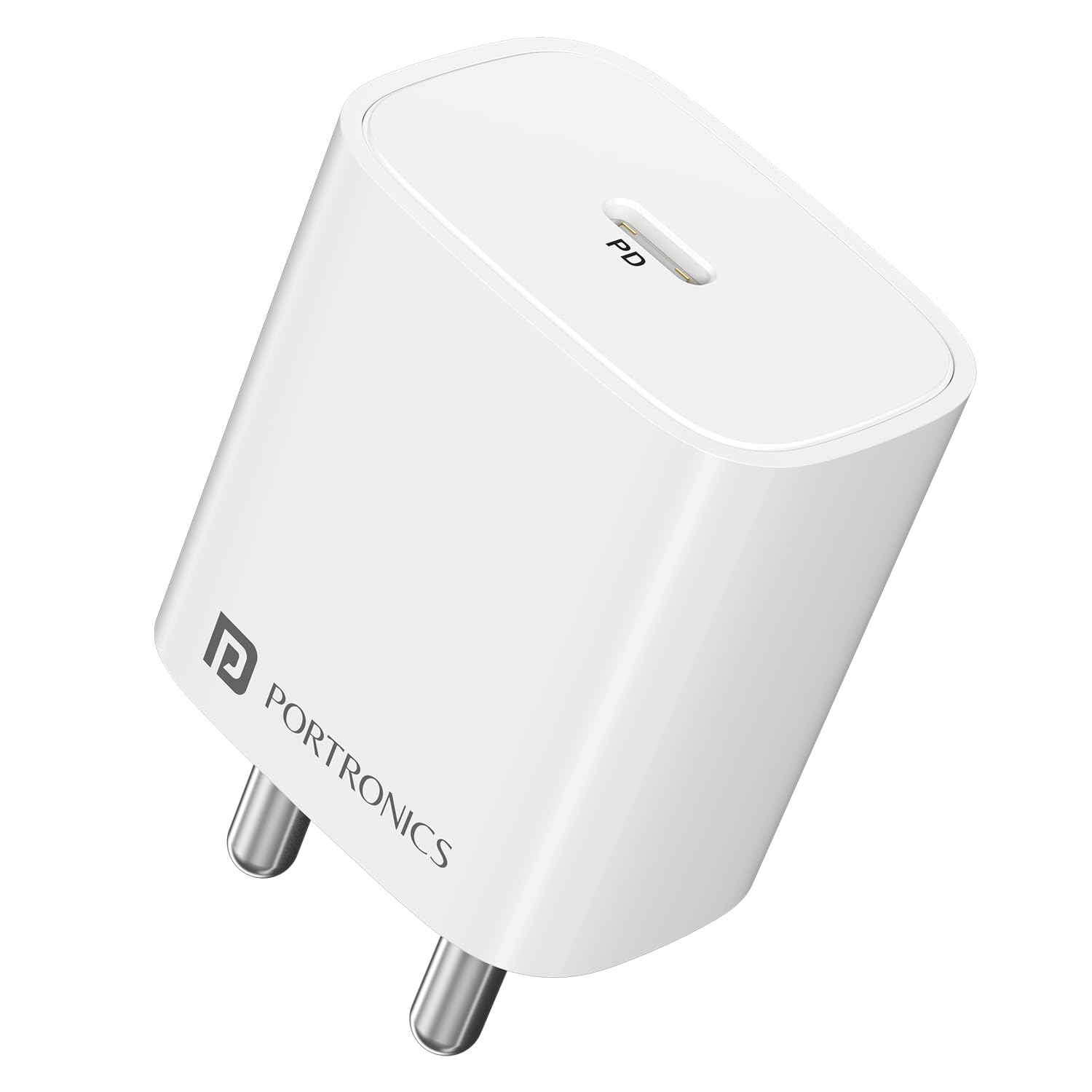 Portronics Adapto 25 Plus 25W Type-C Adapter