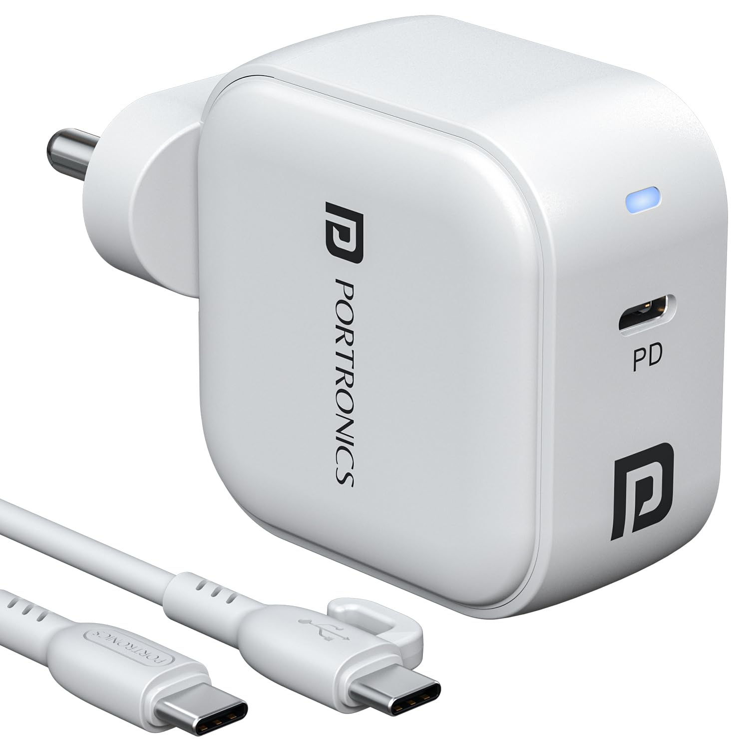 Portronics Adapto 45C 45W Wall Charger