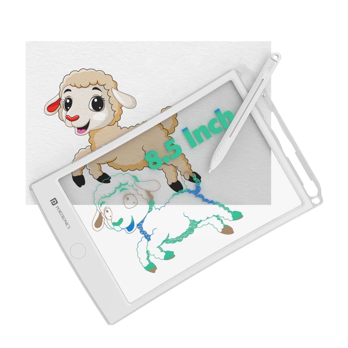 Portronics Ruffpad One Transparent LCD