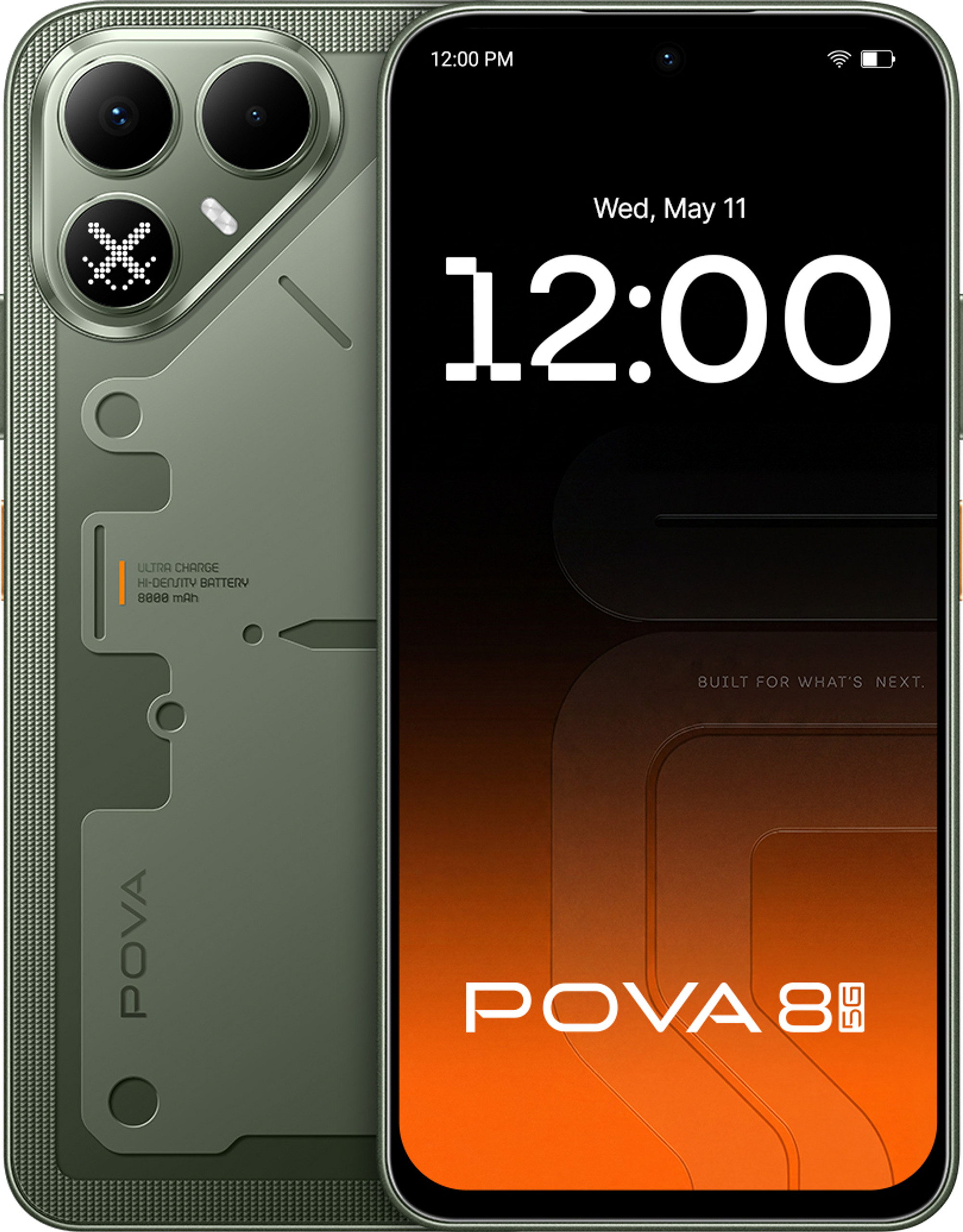 Tecno Pova 8 5G(8GB+128GB, Terminal Green)