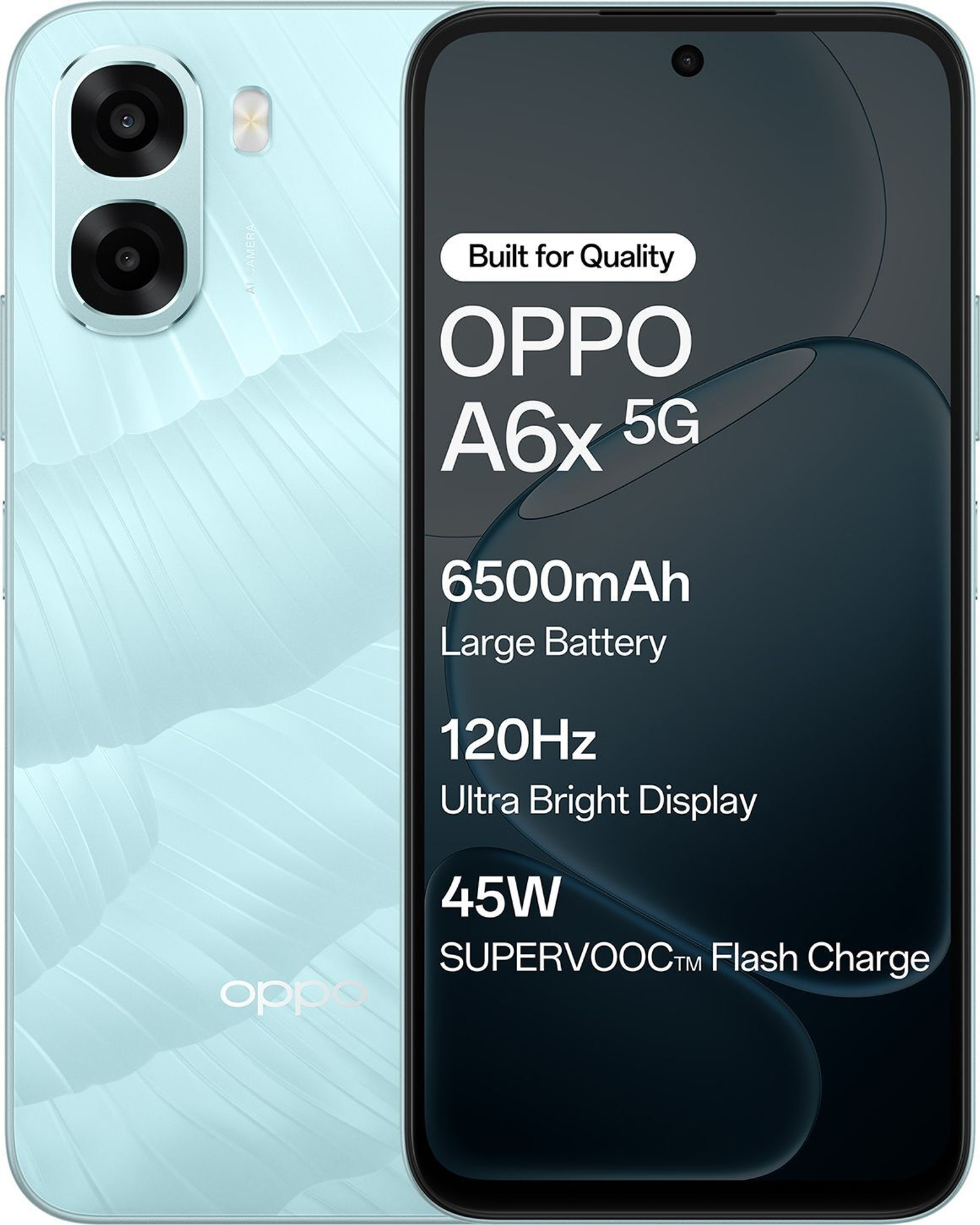 OPPO A6x 5G(4GB+128GB, Ice Blue)