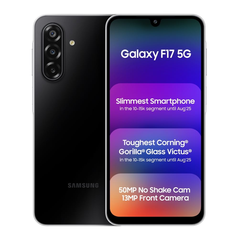 Galaxy F17 5G(6GB+128GB, Neo Black)