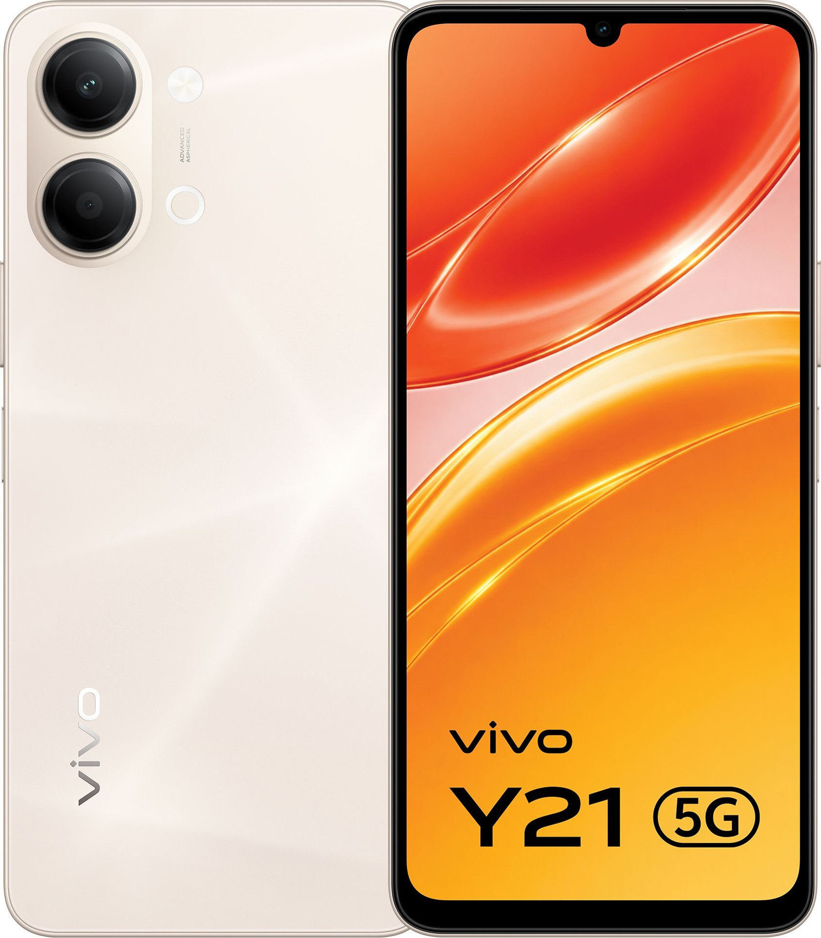 VIVO Y21 5G(4GB+64GB, Straw Gold)