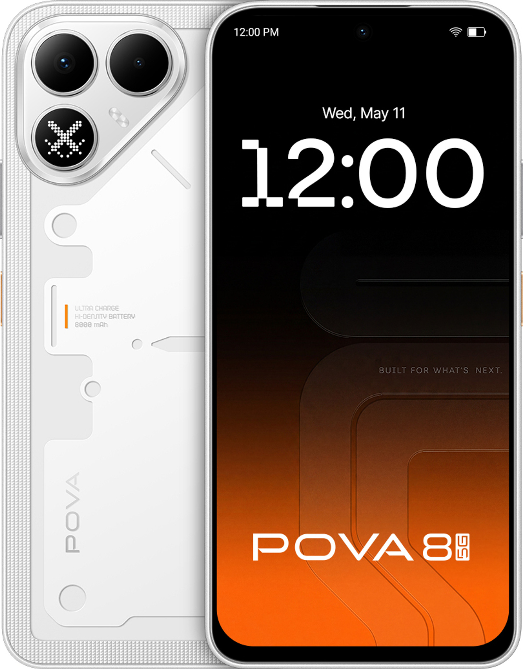 Tecno Pova 8 5G(8GB+128GB, Bit White)