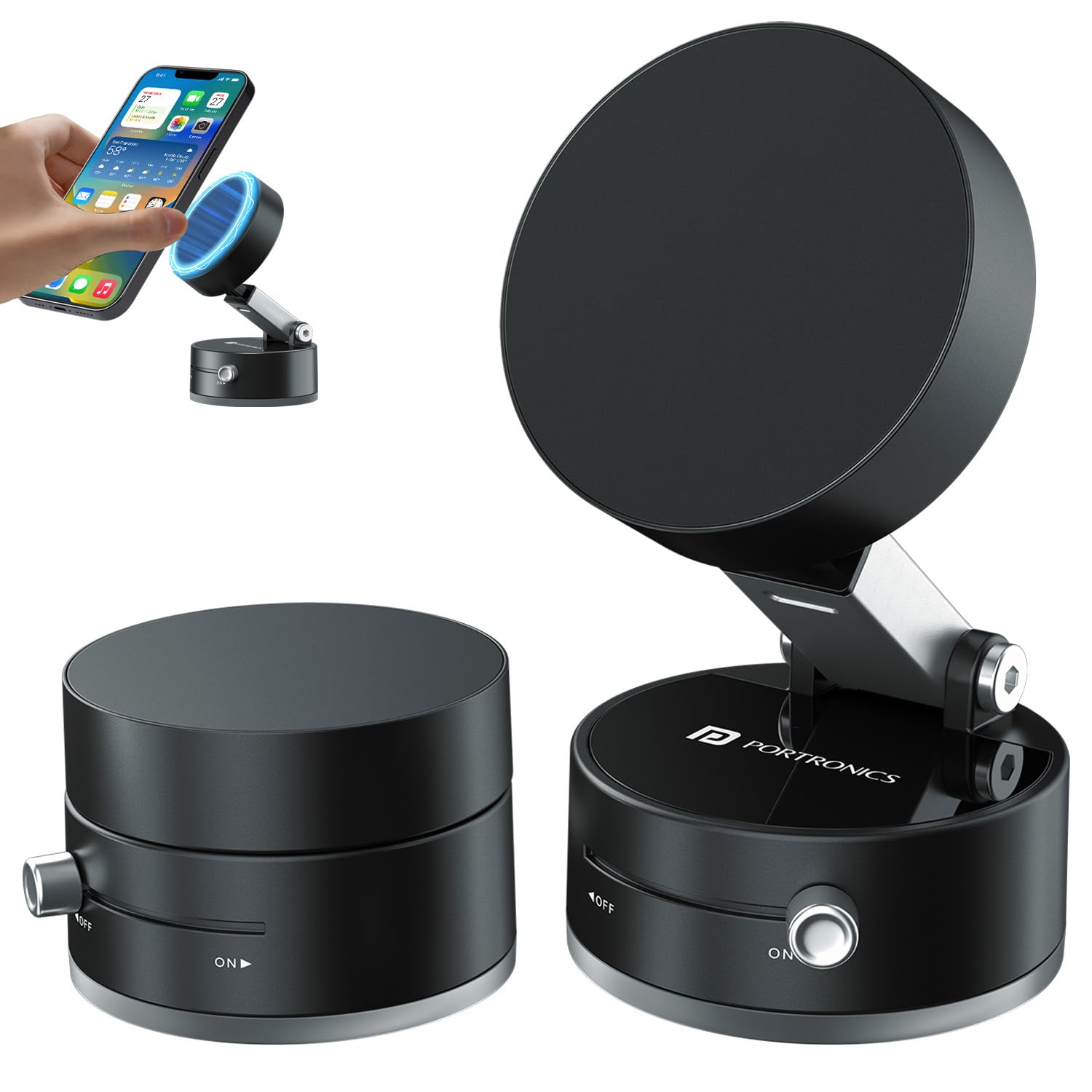 Portronics Hold X Magnetic Mobile Stand