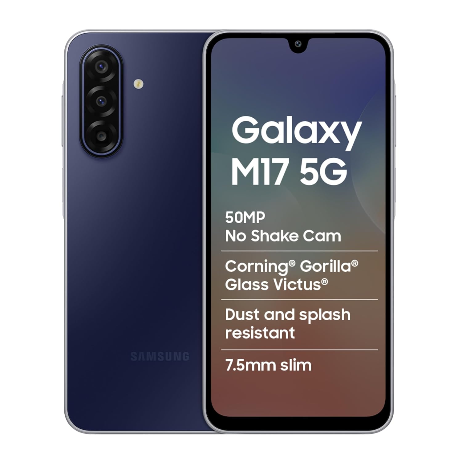Galaxy M17 5G(8GB+128GB, Sapphire Black)