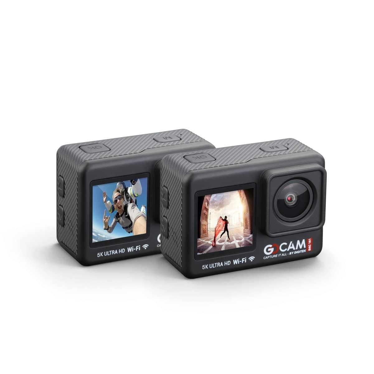 Digitek 101 Go Cam Action 5K Ultta HD Camera